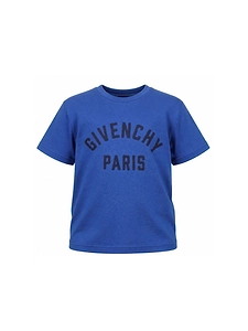 Givenchy Kids Logo Embroidered Crewneck T-Shirt