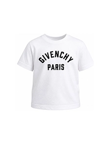 Givenchy Kids Logo Embroidered Crewneck T-Shirt