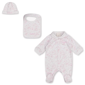 Givenchy Kids Printed Babygrow Set