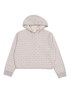 Givenchy Kids Logo-Jacquard Knitted Hoodie