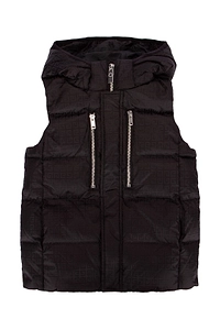 Givenchy Kids Logo-Embroidered Zipped Padded Gilet