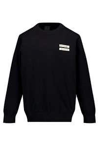 Givenchy Kids Logo-Patch Crewneck Sweatshirt