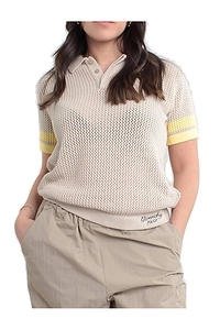 Givenchy Kids Striped Tipping Knitted Polo Shirt
