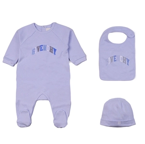 Givenchy Kids Logo Printed Babygrow Set