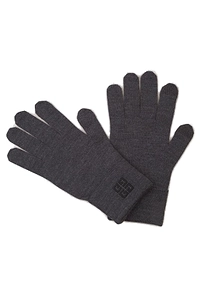 Givenchy Logo-Embroidered Gloves
