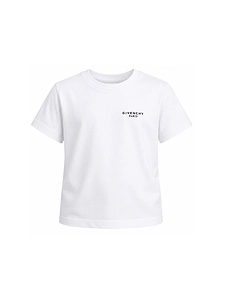 Givenchy Kids Logo Printed Crewneck T-Shirt