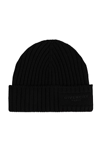 Givenchy Logo Embroidered Knit Beanie