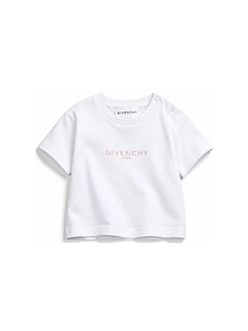 Givenchy Kids Logo Printed Crewneck T-Shirt