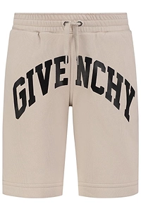 Givenchy Kids Logo Printed Drawstring Track Shorts