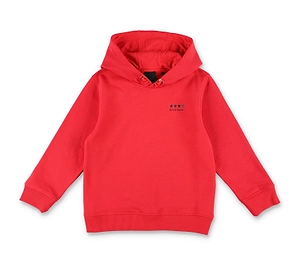 Kids Logo Printed Long-Sleeved Hoodie