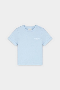 Givenchy Kids Logo Printed Round Neck T-Shirt