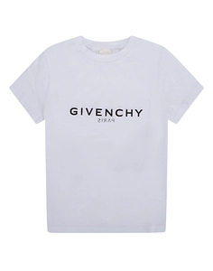 Givenchy Kids Logo Printed Short-Sleeved T-Shirt