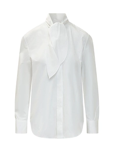 Givenchy Neck Tie Long-Sleeved Shirt