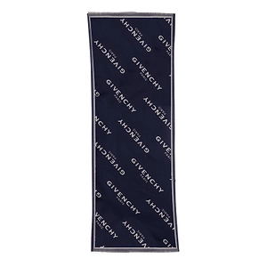 Givenchy Paris Shadow Signature Printed Scarf