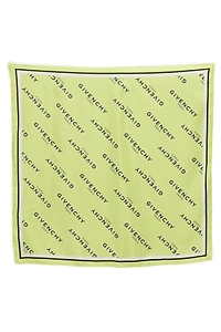 Givenchy Paris Shadow Signature Printed Square Scarf