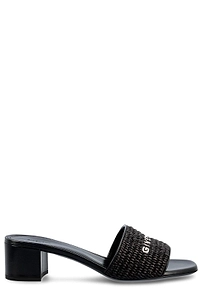Givenchy Logo Embroidered Heeled Sandals