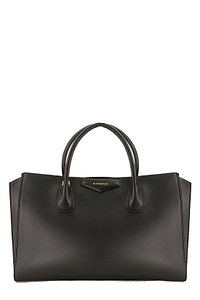 Givenchy Structured Logo Detailed Tote Bag