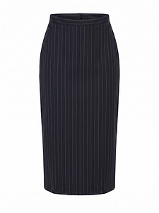 Givenchy Striped Midi Skirt