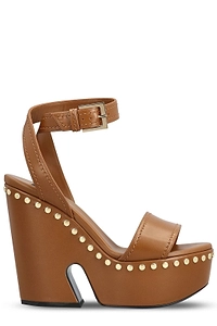 Givenchy Studded Clog Platform Sandals