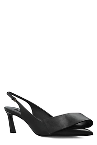 Givenchy Twisted Ribbon Slingback Heeled Pumps