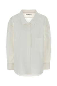 Givenchy Wide Collar Long Sleeved Shirt