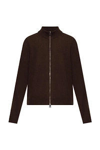 Givenchy Zip-Up Logo Cardigan