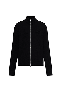 Givenchy Zip-Up Logo Cardigan