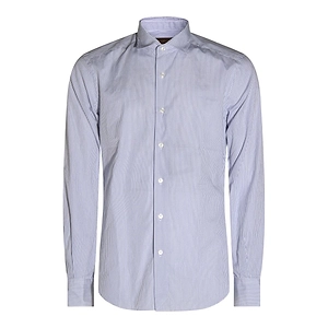 Glanshirt Long-Sleeved Striped Shirt