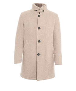 Single Breasted Long Sleeved Coat
