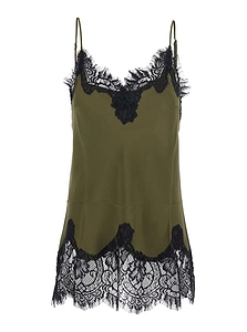 Gold Hawk Coco Lace Trim Camisole Top