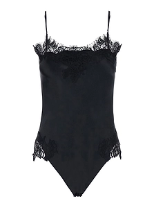 Lace Trim Bodysuit