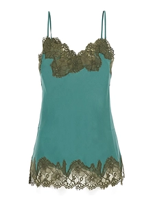 Gold Hawk Marilyn Lace-Trim Camisole Top