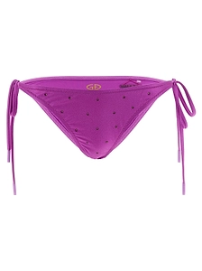 Kaia Crystal Tie Bikini Briefs