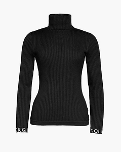 Goldbergh Ribbed Turtleneck Knitted Sweater