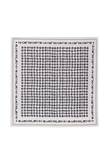 10 Corso Como Circle Print Square Scarf