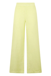 120% Lino High-Waist Wide-Leg Pants