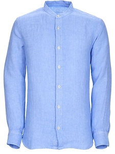 120% Lino Long Sleeved Buttoned Shirt