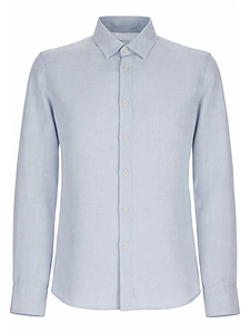 120% Lino Long Sleeved Buttoned Shirt