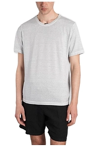 120% Lino Short Sleeved Crewneck T-Shirt