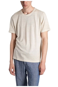 120% Lino Short Sleeved Crewneck T-Shirt