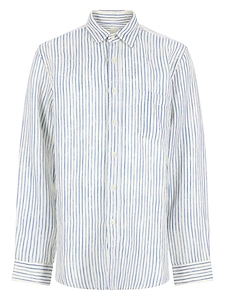 120% Lino Striped Linen Shirt