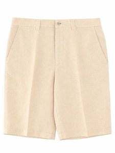 120% Lino Tailored Linen Shorts