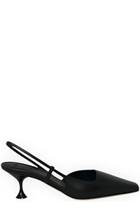 Kira Pointed-Toe Slingback Pumps