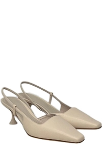Kira Pointed-Toe Slingback Pumps