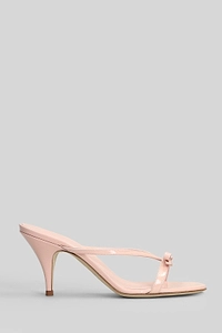 Linda Bow-Detailed Sandals