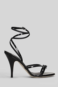 3Juin Megan Bow-Detailed Ankle-Strap Sandals