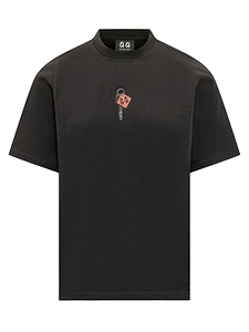 44 Label Group Padlock Print T-Shirt