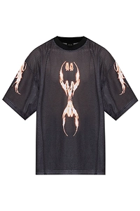 44 Label Group Perforated Graphic T-Shirt