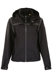Moncler X Noir Kei Ninomiya Eyelet Detail Logo Jacket