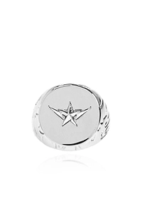 A Bathing Ape® Star Engraved Ring